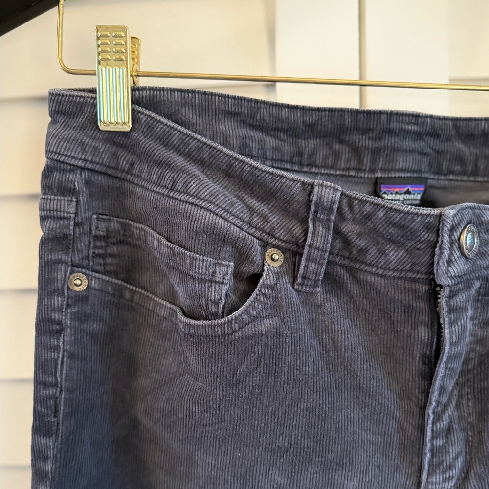 Patagonia Dark Blue Women's Fitted Corduroy Pants Size 29| 8 - Picture 3 of 8